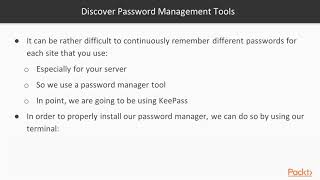 Linux Server Security: Password Management|packtpub.com