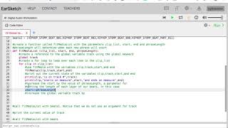 Global Variables in EarSketch