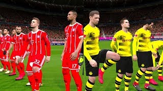 Bayern Munich vs Borussia Dortmund 2-1 | 20 December 2017 Gameplay