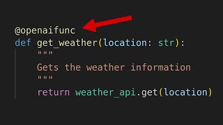 GPT-4 Function Calling Python Decorator
