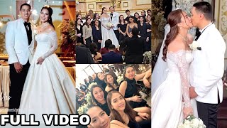 MICHELE GUMABAO WEDDING⭐FULL VIDEO NG KASAL NI MICHELE GUMAO AND ALDO PANLILIO WEDDING