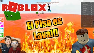 El Piso es Lava | Roblox | Leonel al Cuadrado