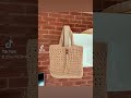 2023 yaz modeli hasır Çanta. crochet crochetbag handmadebag knitting youtubeshorts