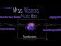 Miss Wanna Die Music Box [Music] - Saccharinne (Music original) @Gameplay19683