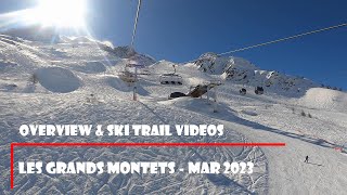 Grands Montets Chamonix-Ski Resort Overview and ski trails videos-Ideal place for experienced skiers