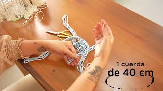 4. Borla 2_Tutorial Lunas Tejidas en Macramé