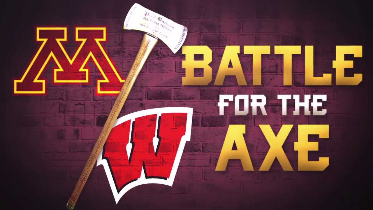 Battle For The Axe: Gophers Vs. Badgers - YouTube