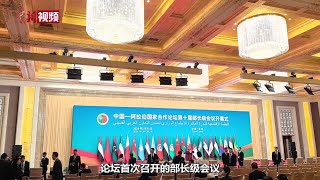 现场直击中阿合作论坛第十届部长级会议开幕式