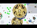 AGAR.IO MOBILE LEVEL 5 TROLLING ! INSANE TAKEOVER // HUGE PRESPLIT