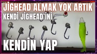 LRF'cilerin DİKKATİNE!! JiG HEAD'a PARA VERMEK YOK ARTIK, 5 TL YE KENDİN YAP, ÇOK KOLAY YÖNTEM #lrf