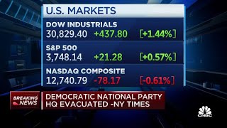 Stocks remained strong into the close despite U.S. Capitol siege