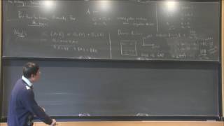 Matrix perturbation with random noise and matrix recovery problems - Van Vu