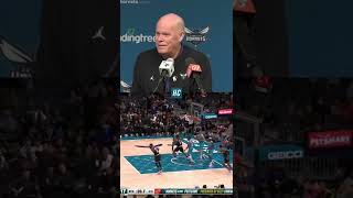 “You gotta get that rebound” Hornets Coach Disappointed #shorts #lameloball #nba
