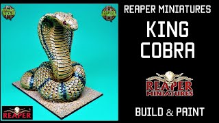 Reaper Miniatures, King Cobra, D\u0026D, Build \u0026 Paint (HD)