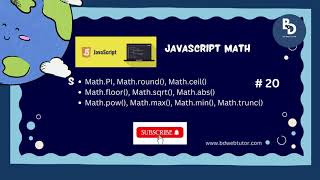 JavaScript Math Explained | How to Master JavaScript Bangla step by step | BD Web Tutor