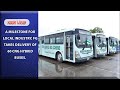 FG Takes Delivery Of 60 Locally-Produced CNG Hybrid Buses From Indigenous Auto Manufacturing Firms