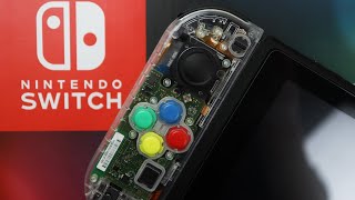 Building a Custom Transparent Nintendo Switch - "Retro Gameboy Style"