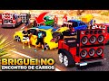 GTA V: VIDA REAL | MONTEI O MAIOR PAREDÃO DE SOM E INCOMODEI OS INVEJOSOS DO ENCONTRO DE CARROS😜|#47