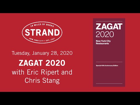 Zagat 2020 with Eric Ripert and Chris Stang