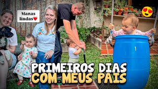 Primeiros dias em Curitiba na casa dos meus pais