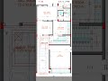 32x65 west facing house plan 🏘️ shorts erpktaylor