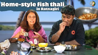 Ratnagiri’s Hidden Gem serving Homestyle Fish Thali | Konkan Kinara | Kalva | Surmai | Sol Kadhi