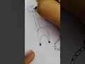 easy draw 🦒 a cute giraffe satisfying creative painting draw colouring viral satisfying art