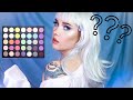 REVIEW AND FIRST IMPRESSIONS : Morphe Icy Fantasy Palette Makeup Tutorial!!