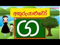 Sinhala letters | Akuru yaluwo | 