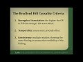 determining causality a review of the bradford hill criteria