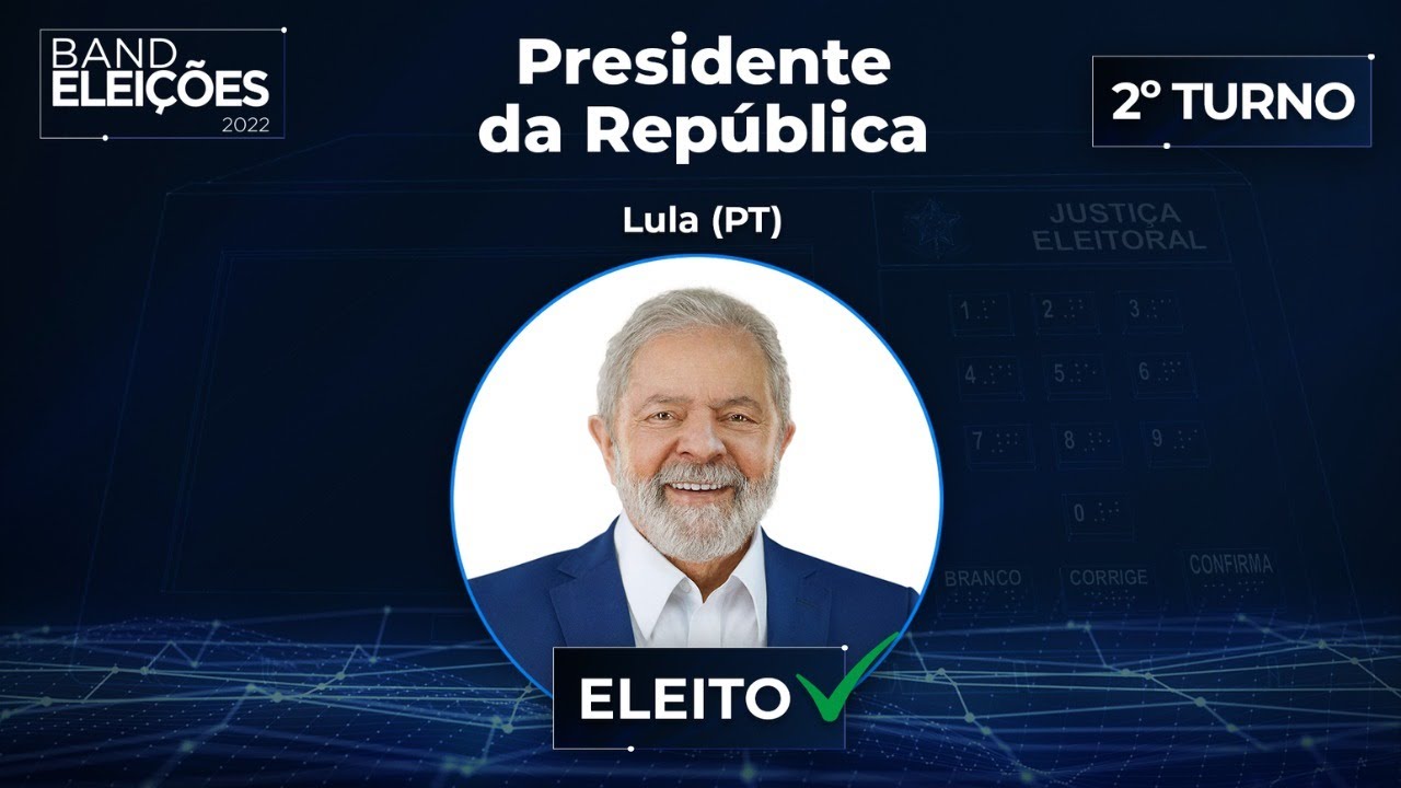 Lula é Eleito Presidente Do Brasil Pela 3ª Vez - YouTube