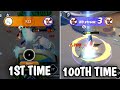 Talonflame 1st TIME vs 100th TIME | Pokemon UNITE clips