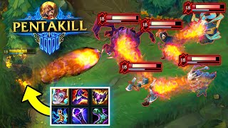 League of Legends PERFECT PENTAKILL Moments!