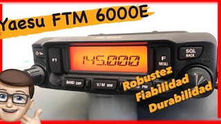 YAESU FTM 6000E | Equipo Bibanda eficiente | Compacto | Fiable | Revisión| verificación de funciones