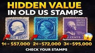 Uncovering Hidden Value in Old Stamps | 1¢, 2¢ & 3¢ Stamps Worth Up to $95,000