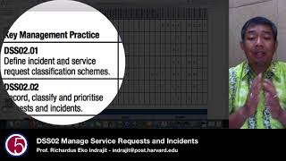DSS02 Manage Service Requests and Incidents by Prof. Eko Indrajit