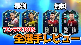 【FIFA22】 化け物クラスが2人にコスパが多数登場！ ブンデスTOTS全選手レビュー