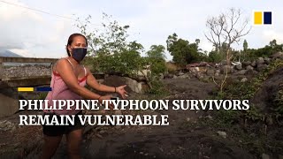 Philippine typhoon survivors remain vulnerable a year after deadly storm Goni