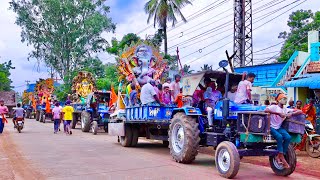 Village Ganesh Shobha Yatra 2024 | Ganesh nimajjanam 2024 Kurnool | Ganesh immersion 2024 Procession