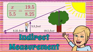 Similar Figures, Angle-Angle Similarity \u0026 Indirect Measurement | 8.G.A.5💗