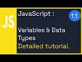 JavaScript Variables & Data Types - Master the Fundamentals in 2023! 💻