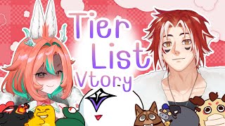 😎 ₍ᐢ..ᐢ₎ Free Talk ₍ᐢ..ᐢ₎ จัด Tier list ให้คนในบ้าน Vtory กับ @AlaCharmine