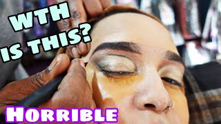 She completely missed the mark on this one! WORST REVIEWED MAKEUP ARTIST IN MY CITY| #saifabeauty