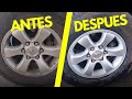 TRUCO! Como limpiar LLANTAS de COCHE