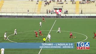 Teramo - L'Aquila 2-0: il servizio