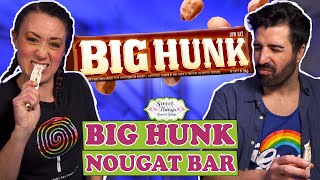 Trying A The Big Hunk Nougat Bar and Fun Facts on Popular Candy Bars