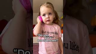 She’s always ten steps ahead of me… #willowpenelope #dartfam #funnykids