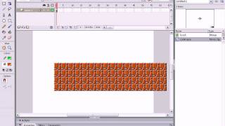 How to make a scrolling background: Macromedia Flash Professional 8