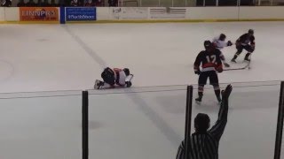 Huge High School Hockey Hit