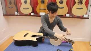 鋼弦吉他換弦教學 How to Change Your Acoustic Guitar Strings